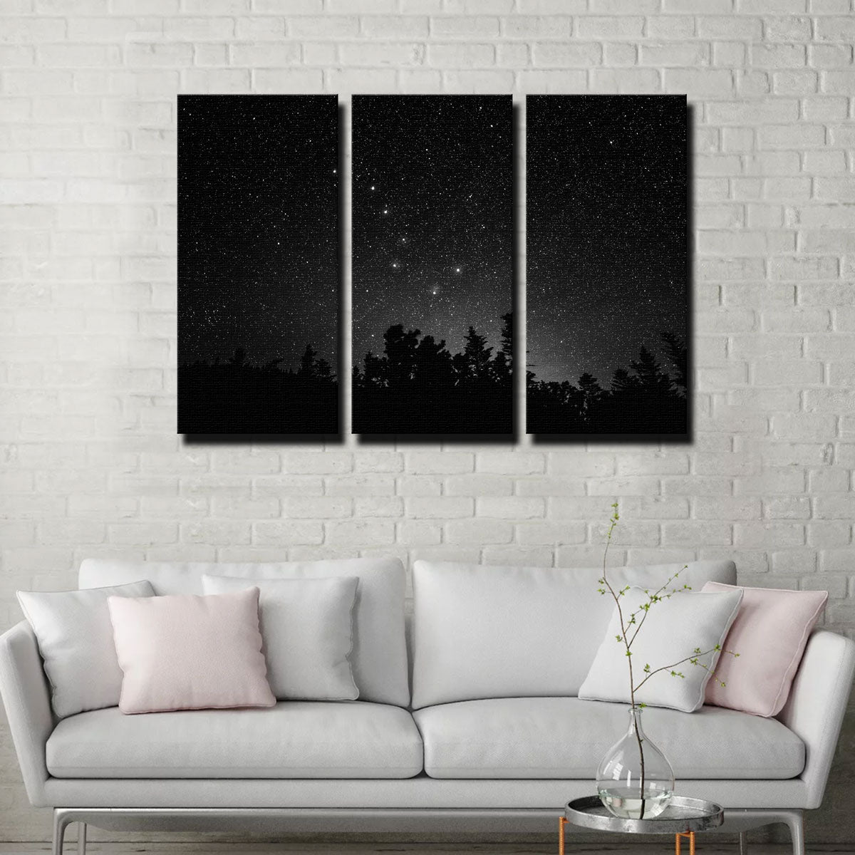 Exquisite Big Dipper Starry Night Wall Art by Dennis Maida