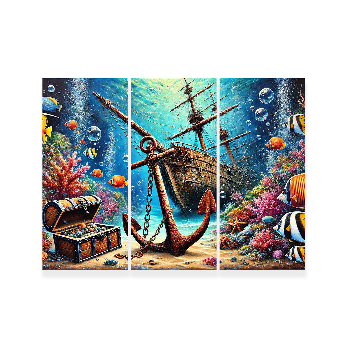 Exquisite Ocean Treasures Wall Art