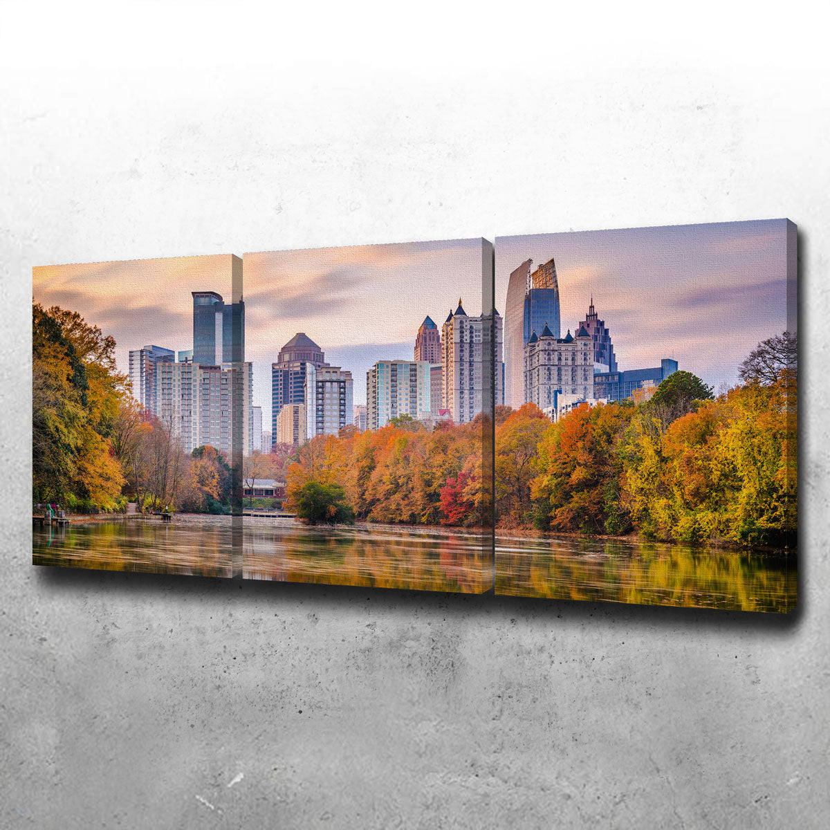 Stunning Atlanta From The Park Wall Art for Your Home Decor