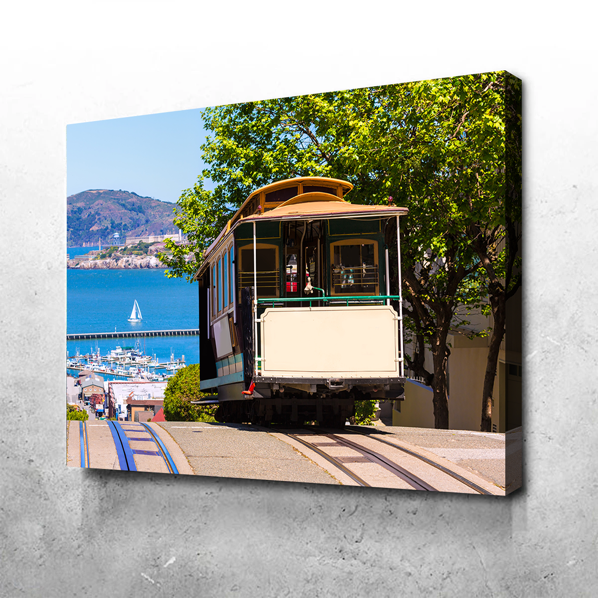 Hyde Street Cable Car High - Quality Wall Art for Stunning Home Decor
