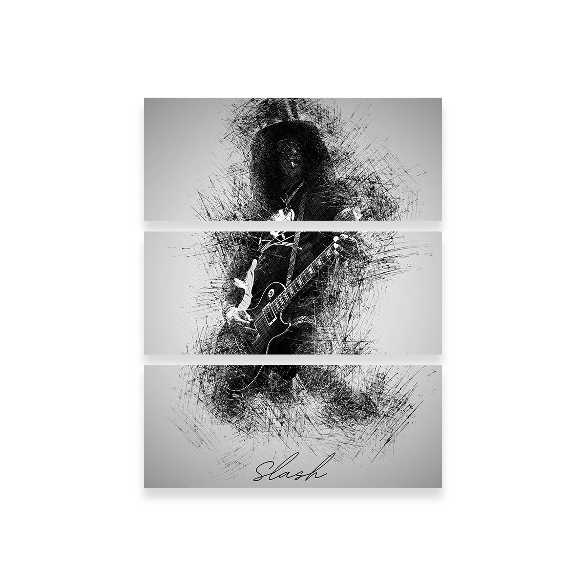 Striking Slash With Cig Wall Art for Home Decor