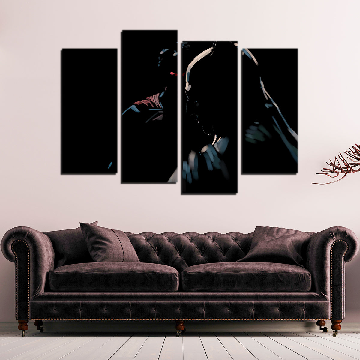 Epic Batman Vs Superman Wall Art by Andy Brackpool