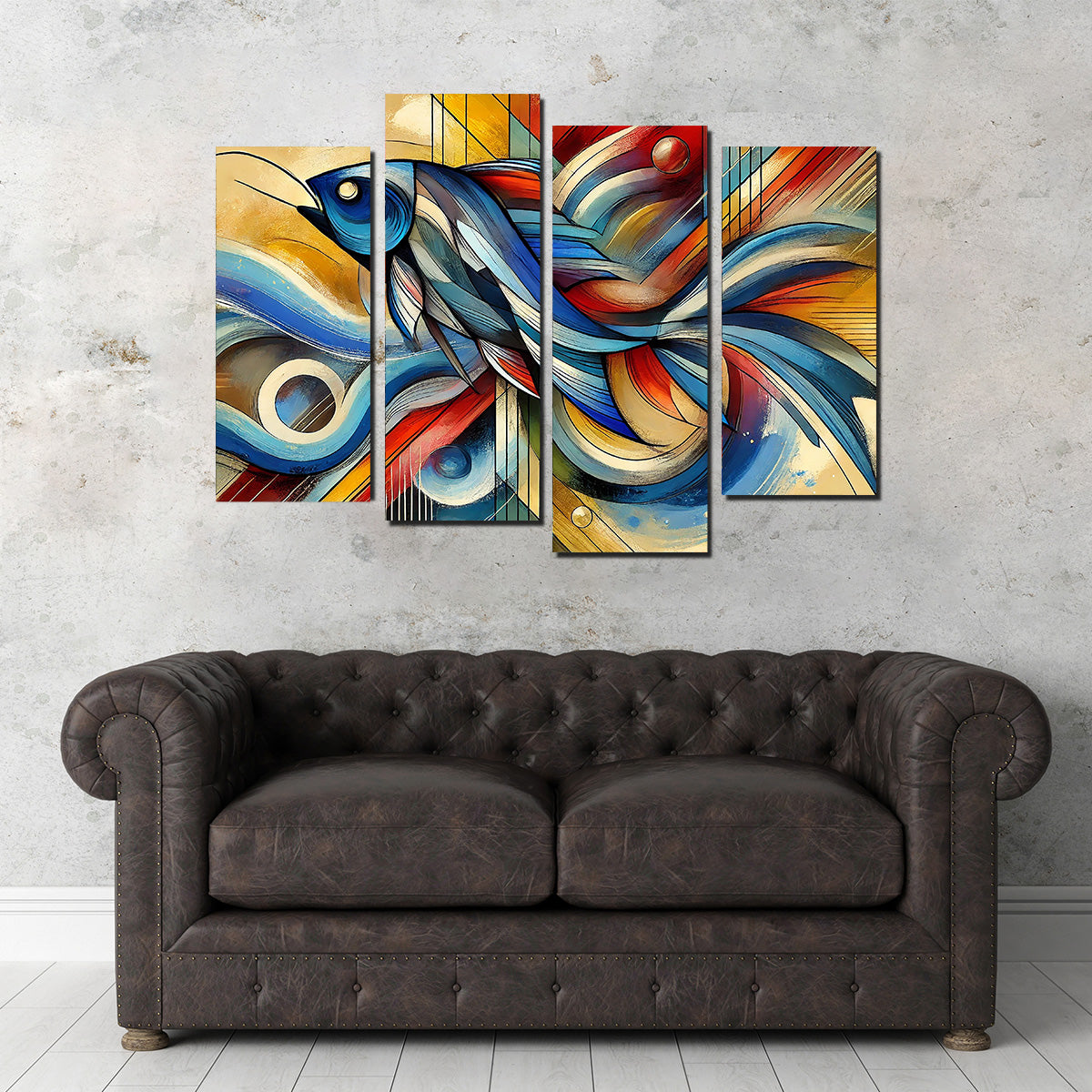 Stunning Modern Fish Art Wall Decor for Your Home