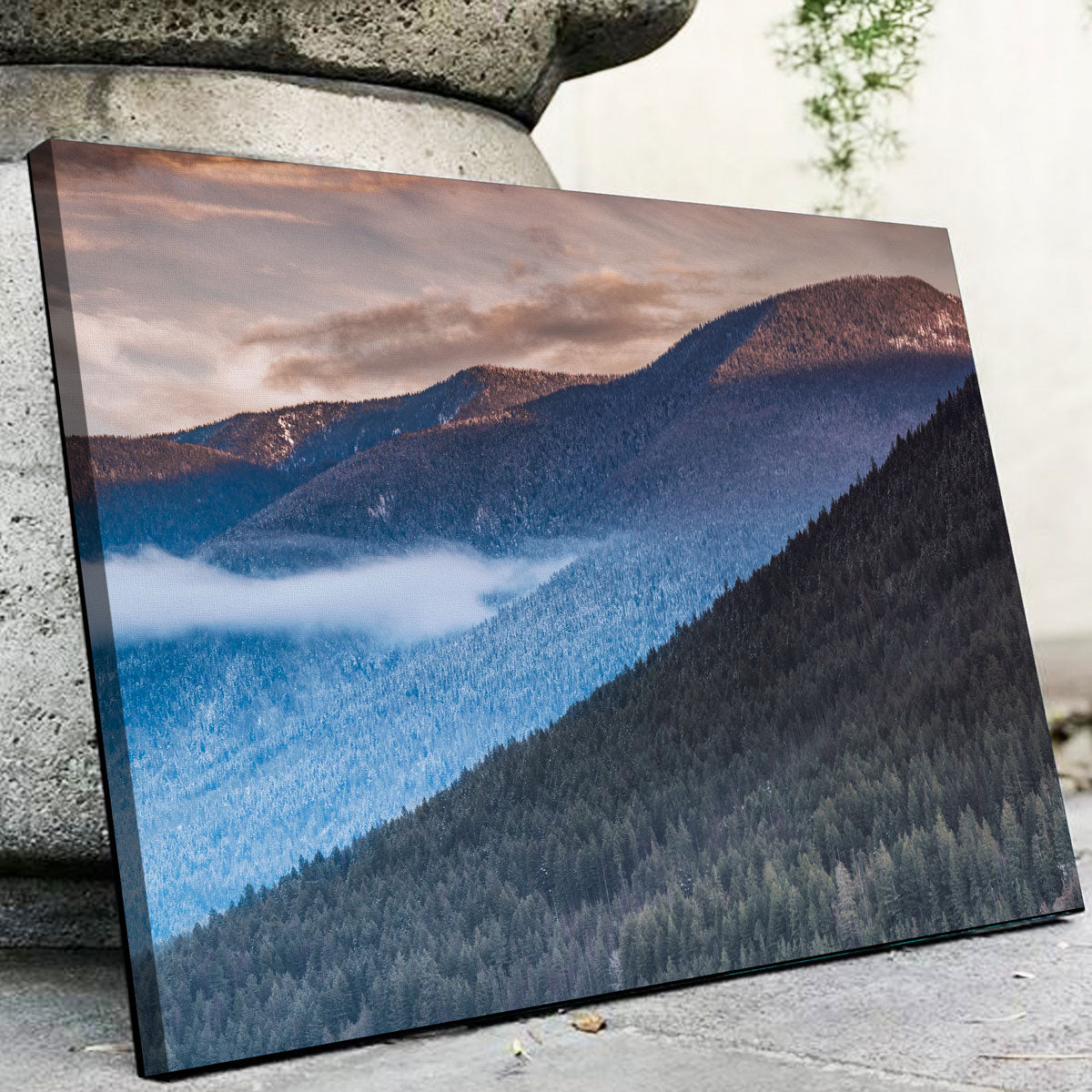 Stunning Sloping Trees Wall Art by Mike Cotton
