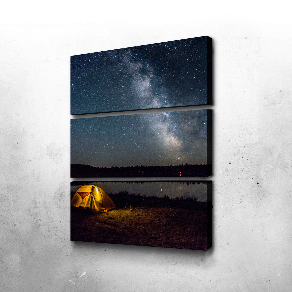 Breathtaking Horseshoe Lake Milky Way Wall Art by Mike Cotton