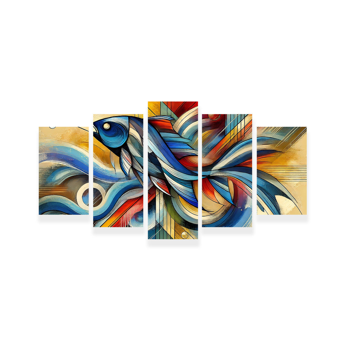 Stunning Modern Fish Art Wall Decor for Your Home