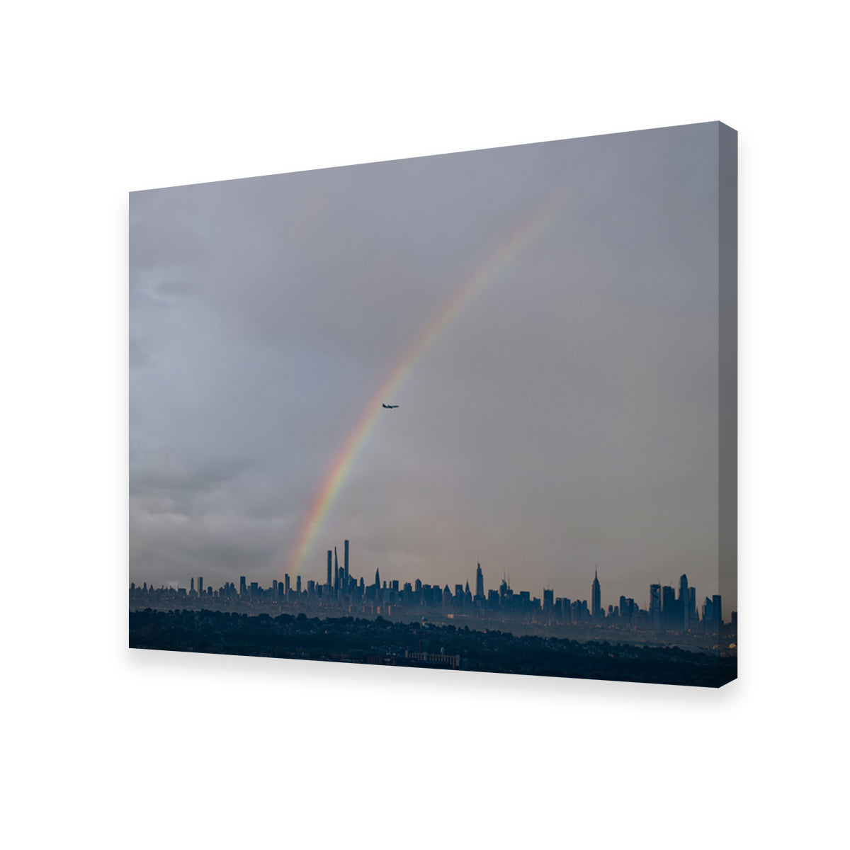 Stunning NYC Rainbow 2 Wall Art by Dennis Maida