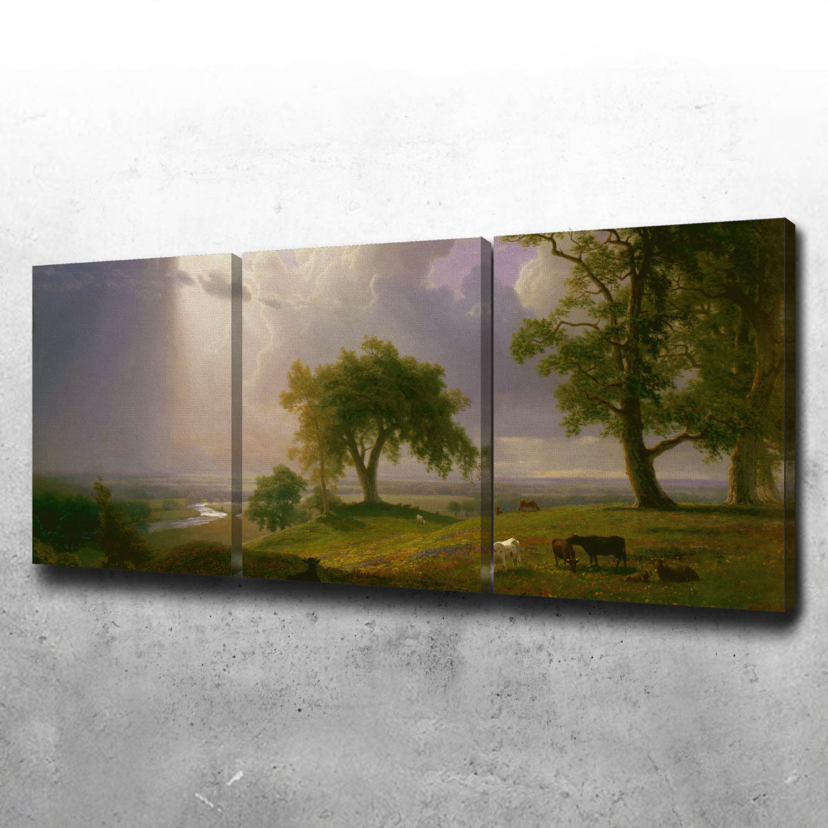 Stunning California Spring Wall Art by Albert Bierstadt