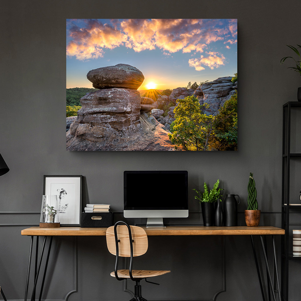 Shawnee National Forest - Garden of the Gods Stunning Wall Art for Your Home Decor
