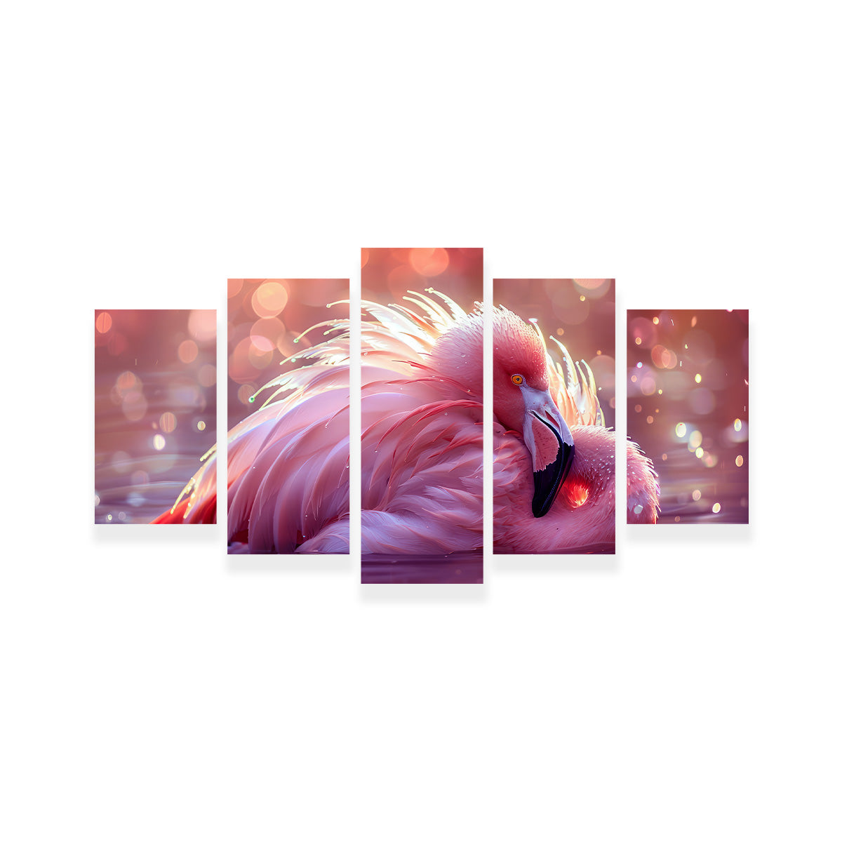 Gorgeous Pink Flamingo Art Print