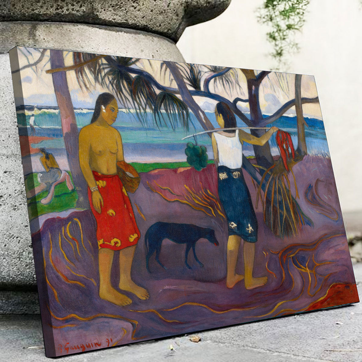 Stunning People in Landscape Wall Art by Paul Gauguin