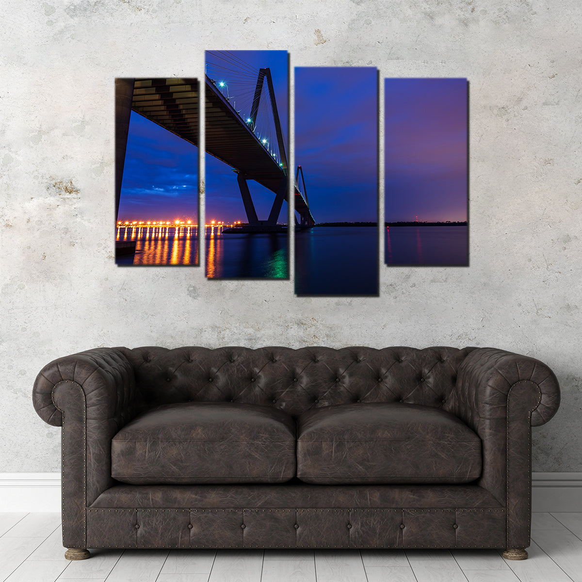 Stunning Arthur Ravenel Jr. Bridge Wall Art for South Carolina Decor