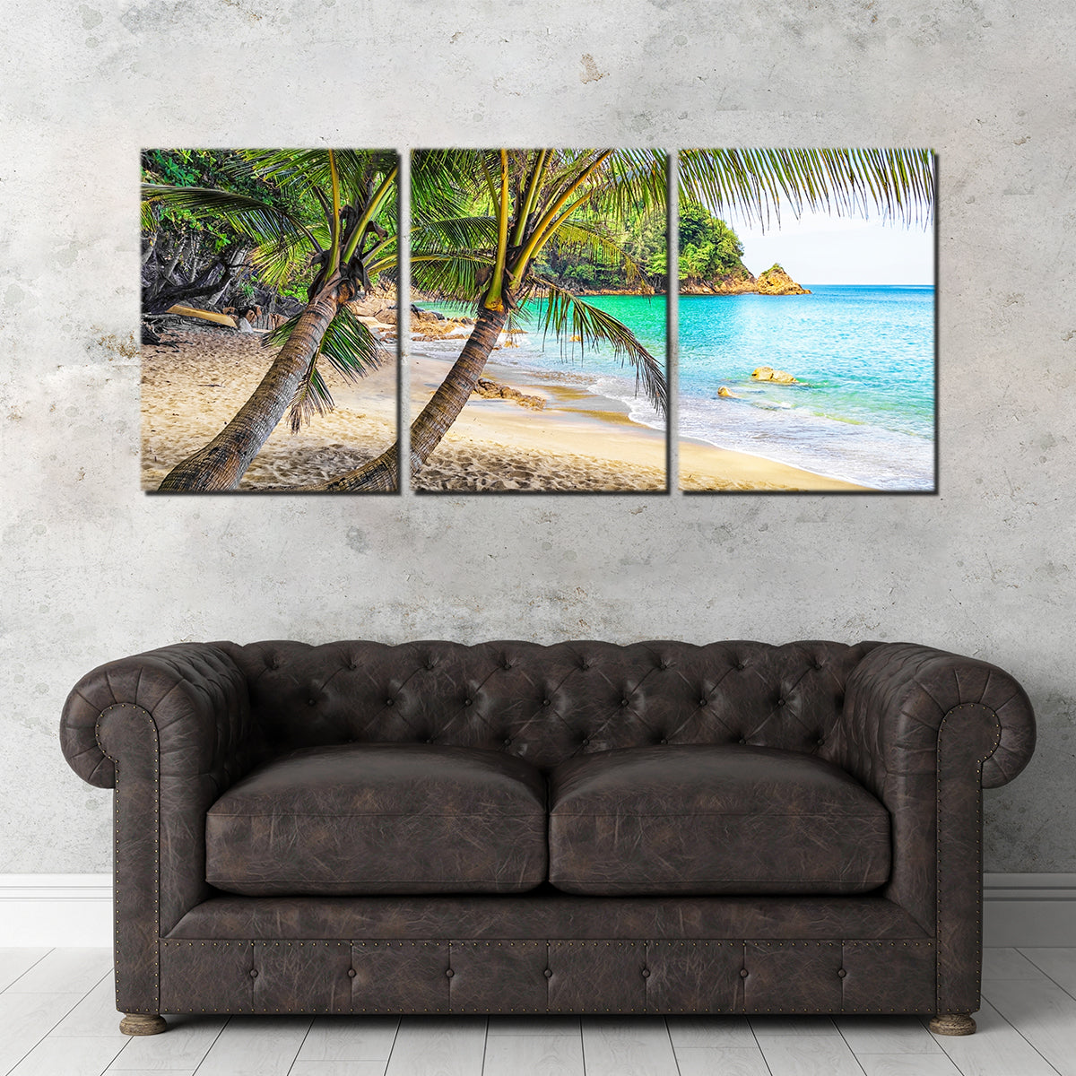 Exquisite Banana Beach Wall Art by Manjik Pictures