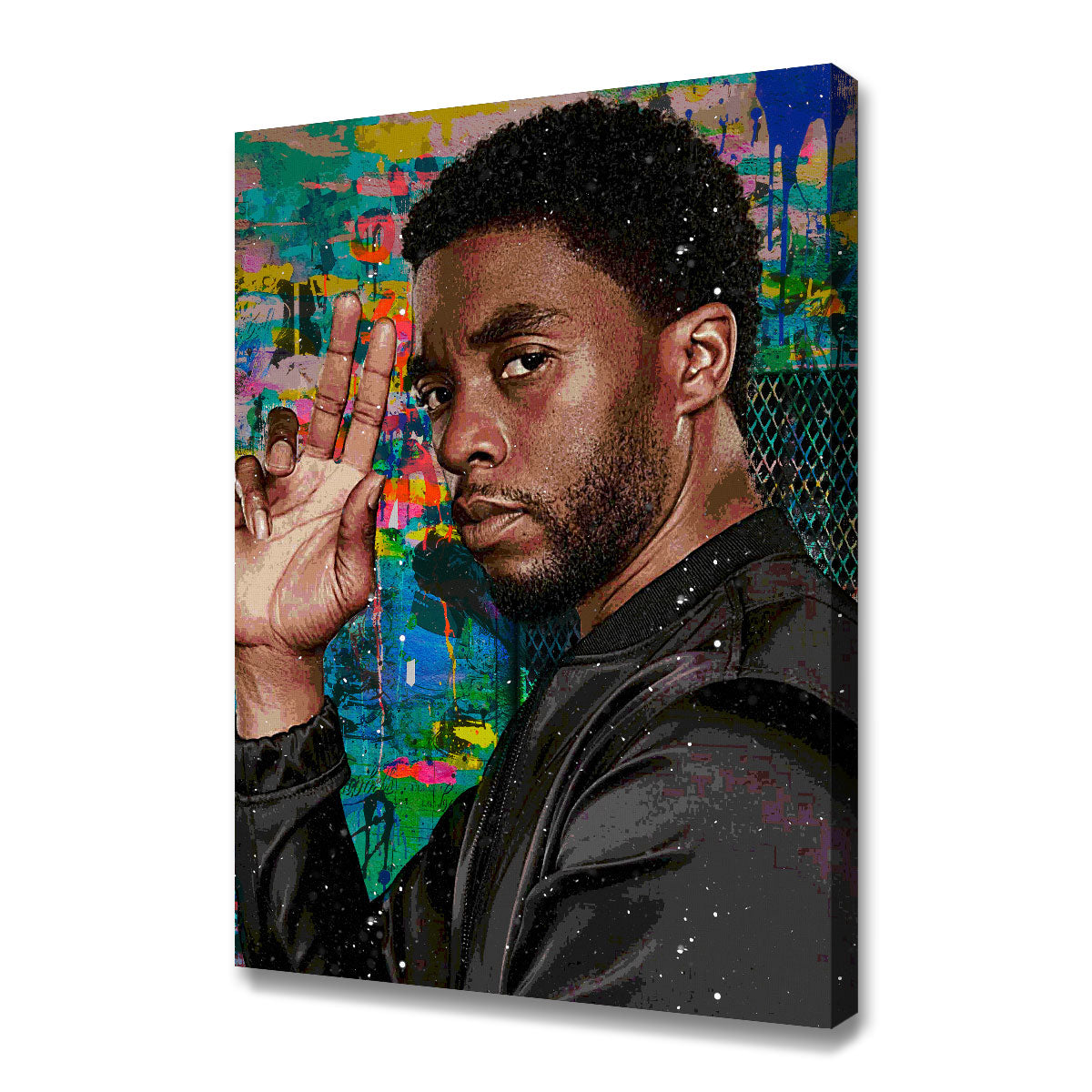 Exclusive Chadwick Boseman 2 Wall Art - Ideal Decor for Fans
