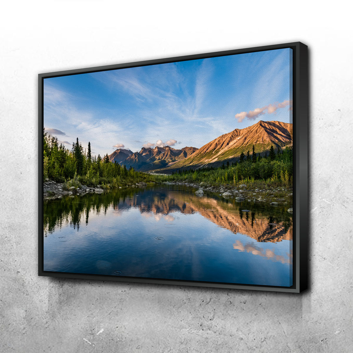 Breathtaking Alaskan Reflections Wall Art by Lucas Moore