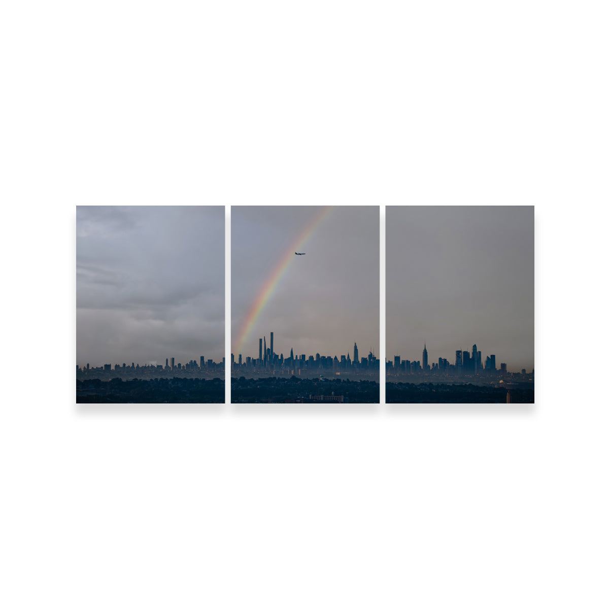 Stunning NYC Rainbow 2 Wall Art by Dennis Maida