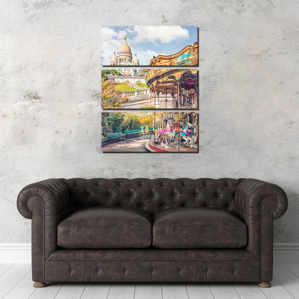 Exquisite Montmartre Wall Art by Manjik Pictures