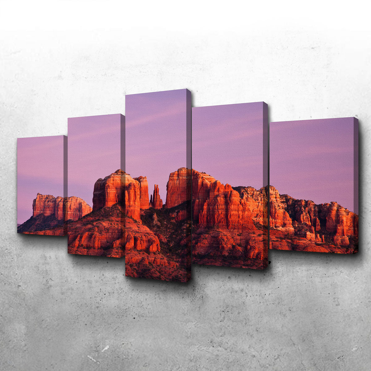 Stunning Cathedral Rock Wall Art for Your Home Decor