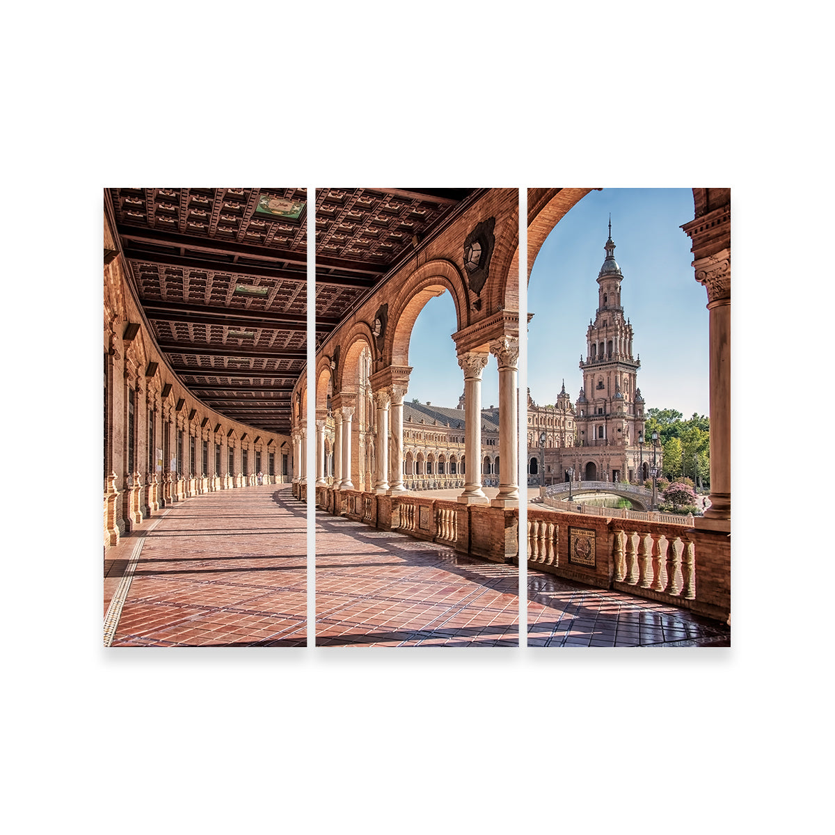 Stunning Plaza De Espana Wall Art by Manjik Pictures