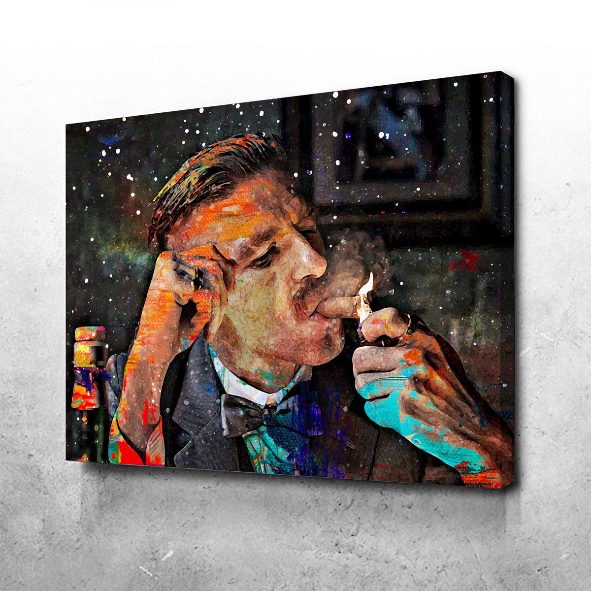 Stylish Arthur Shelby Wall Art with Museum-Quality Canvas