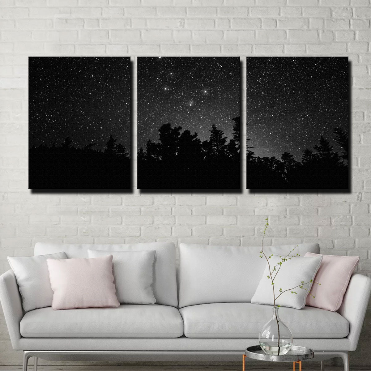 Exquisite Big Dipper Starry Night Wall Art by Dennis Maida