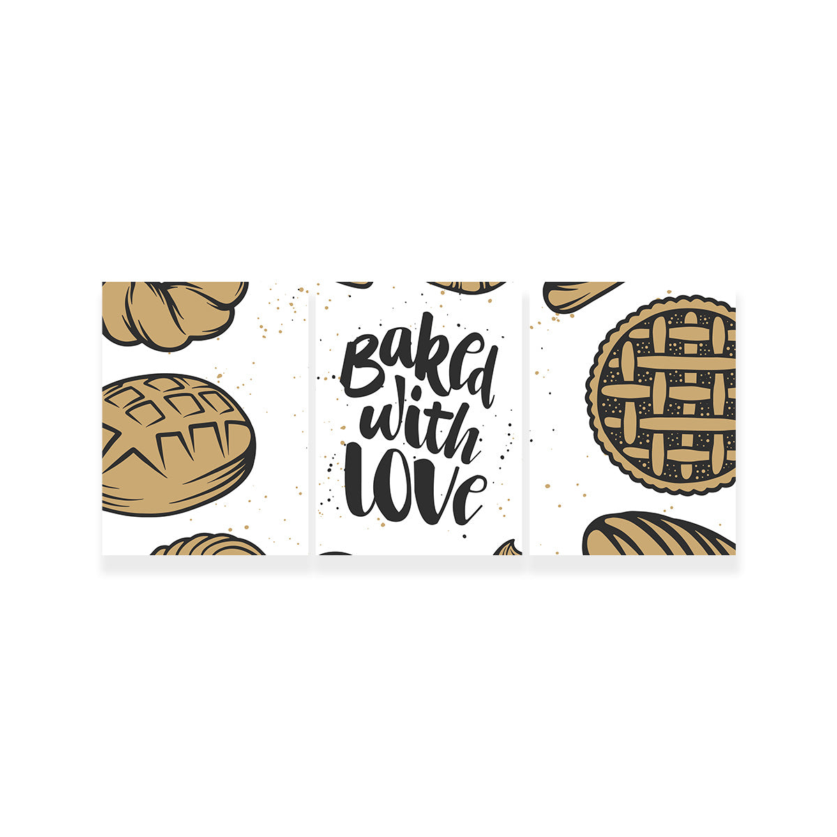 Exquisitely Baked With Love Wall Art for Home Decor