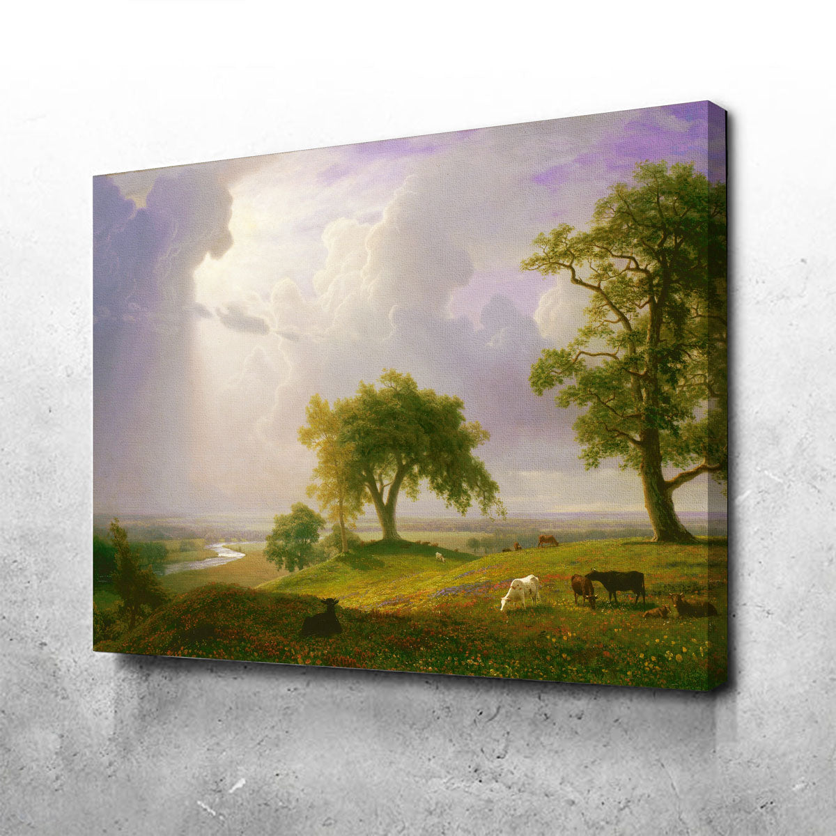 Stunning California Spring Wall Art by Albert Bierstadt