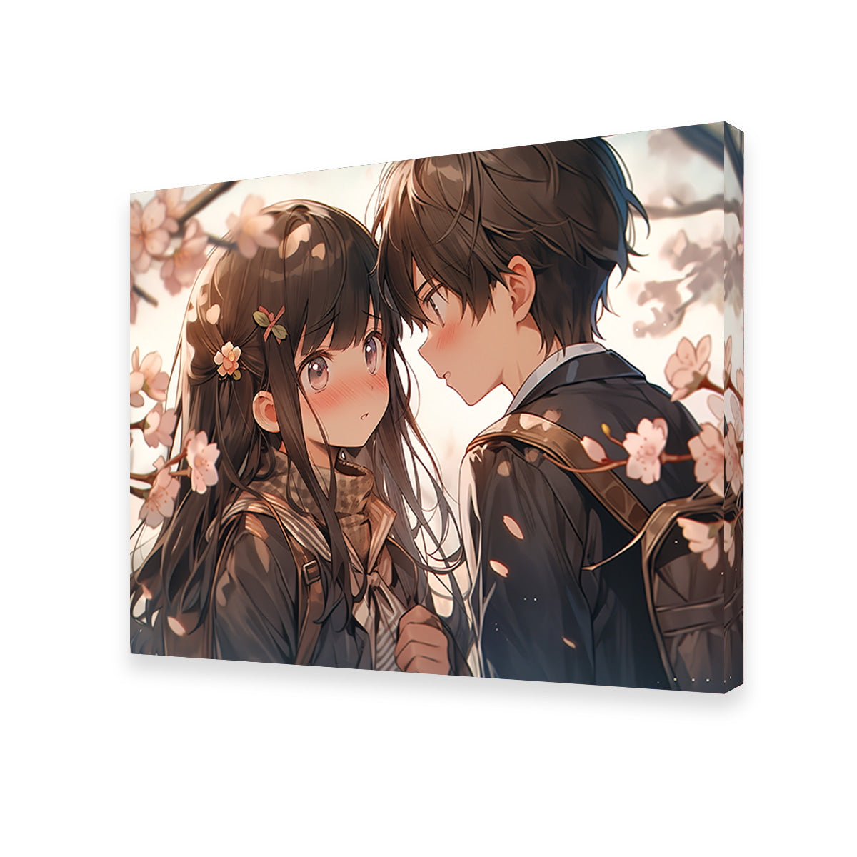 Stunning Anime Couple Wall Art