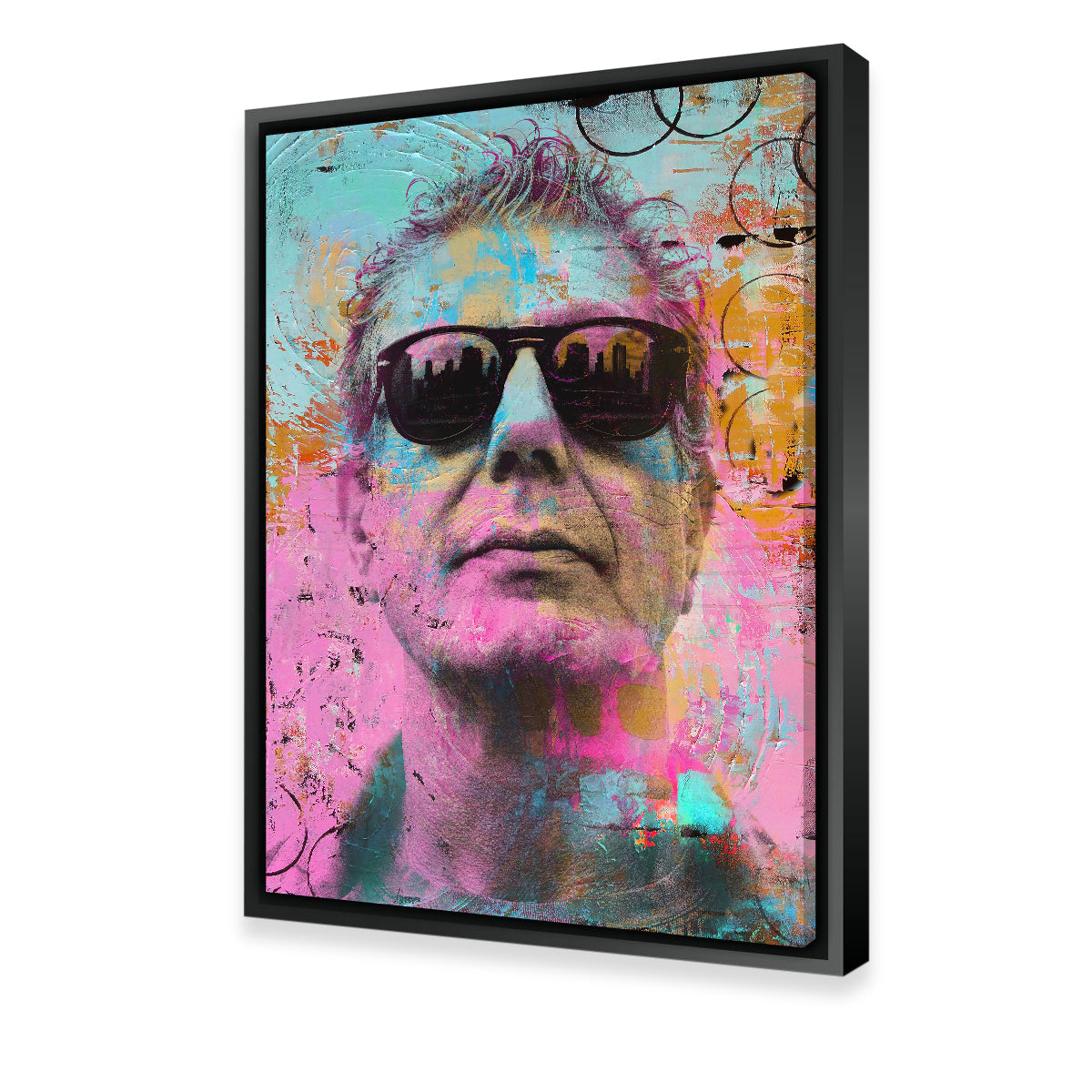Stunning Anthony Bourdain Wall Art by Stephen Chambers