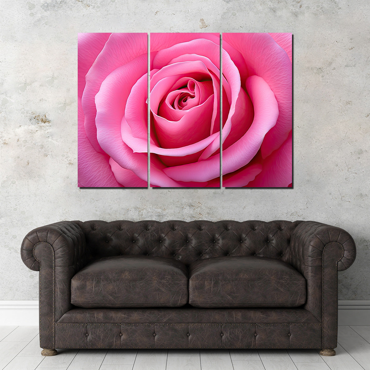 Gorgeous Pink Rose Canvas Print