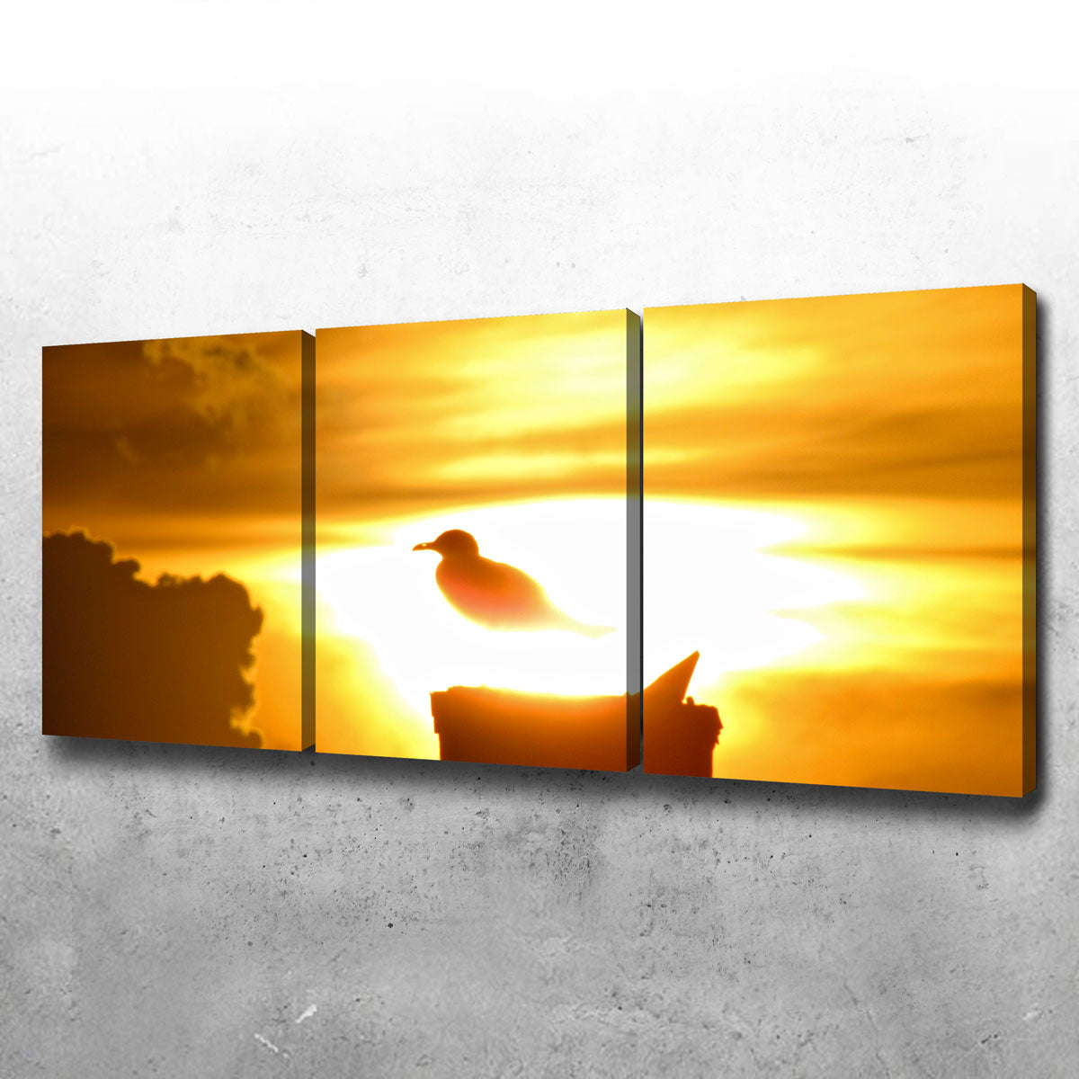 Stunning Nuclear Seagull Wall Art by David Campbell