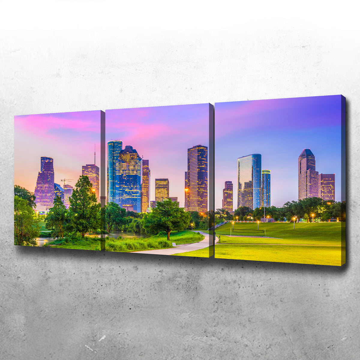 Stunning Houston Cityscape Wall Art for Home Decor