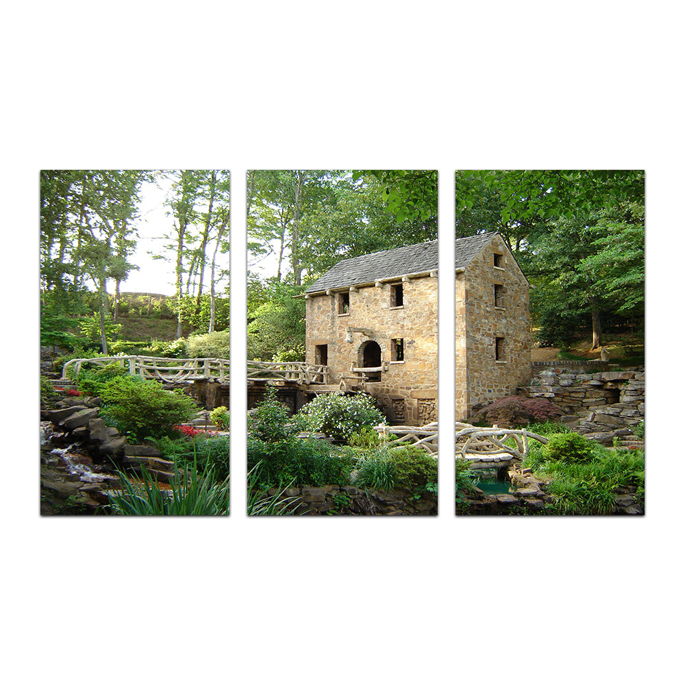Stunning Old Mill Canvas Wall Art - Museum Quality for Your Home