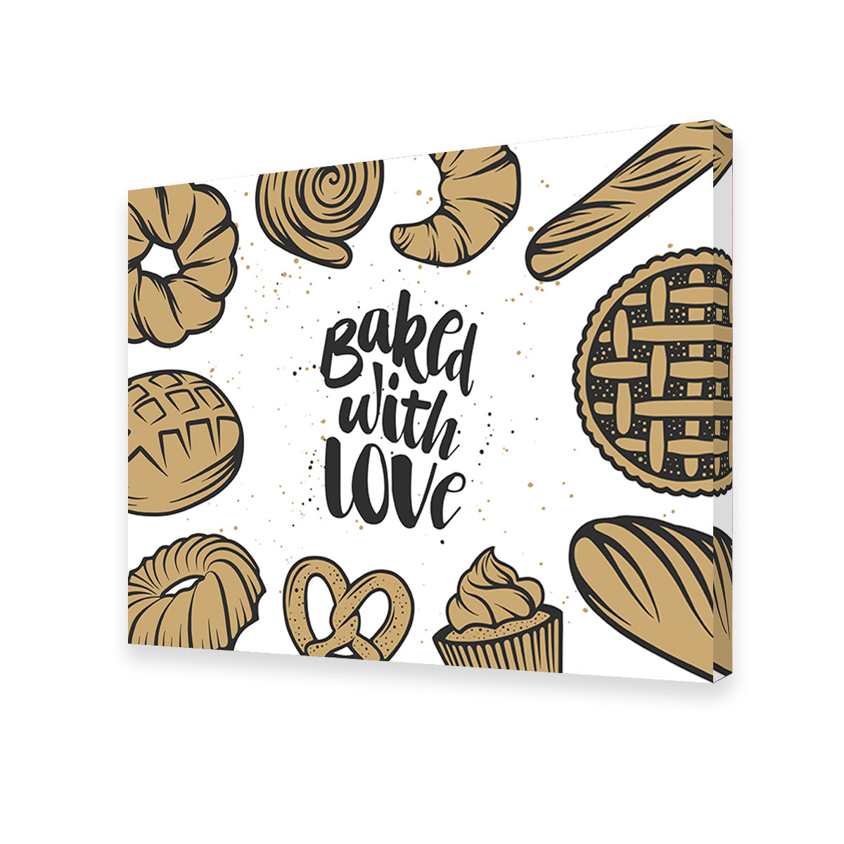 Exquisitely Baked With Love Wall Art for Home Decor