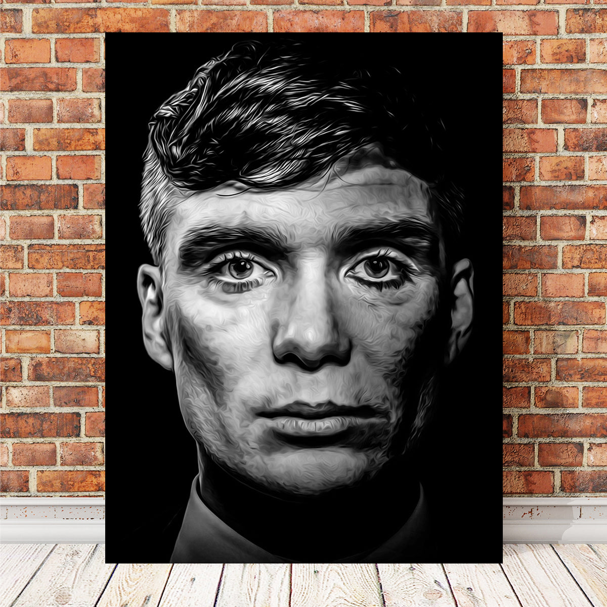 Stunning Portrait of Peaky Blinders Wall Art for Your Home Decor