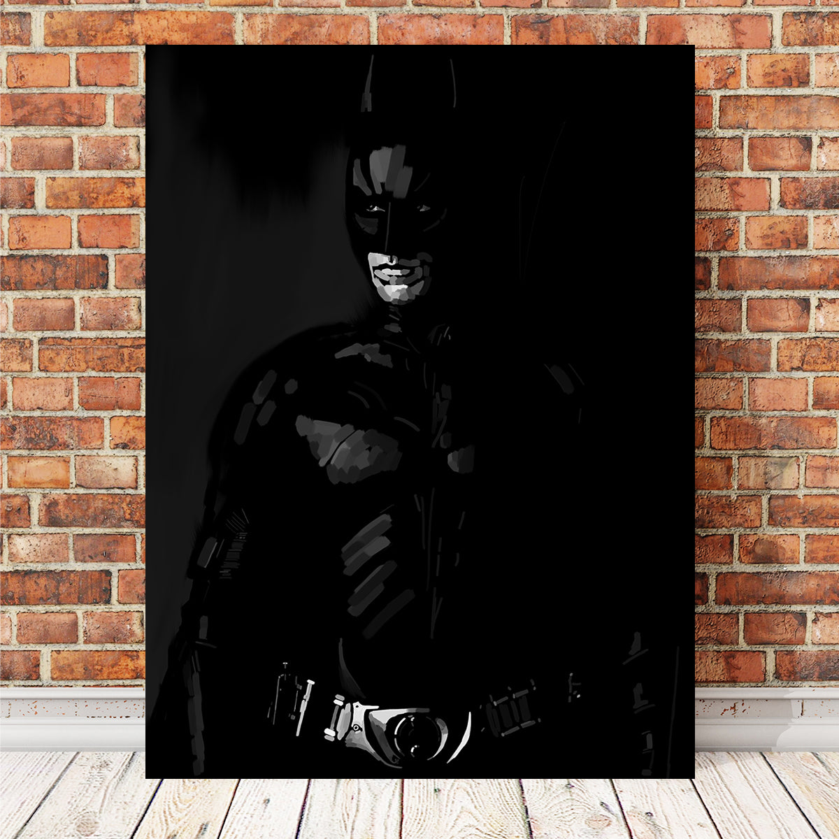 Shadow Dark Knight Stunning Wall Art by Andy Brackpool