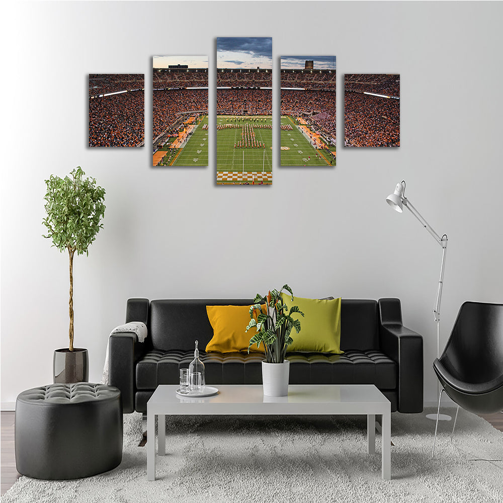 Neyland Stadium Premium Wall Art - Sustainable Kiln - Dried Pine Frame