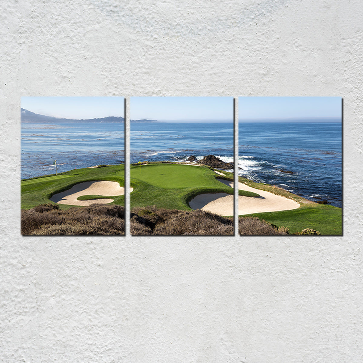 Stunning Pebble Beach Canvas Wall Art for Home Decor