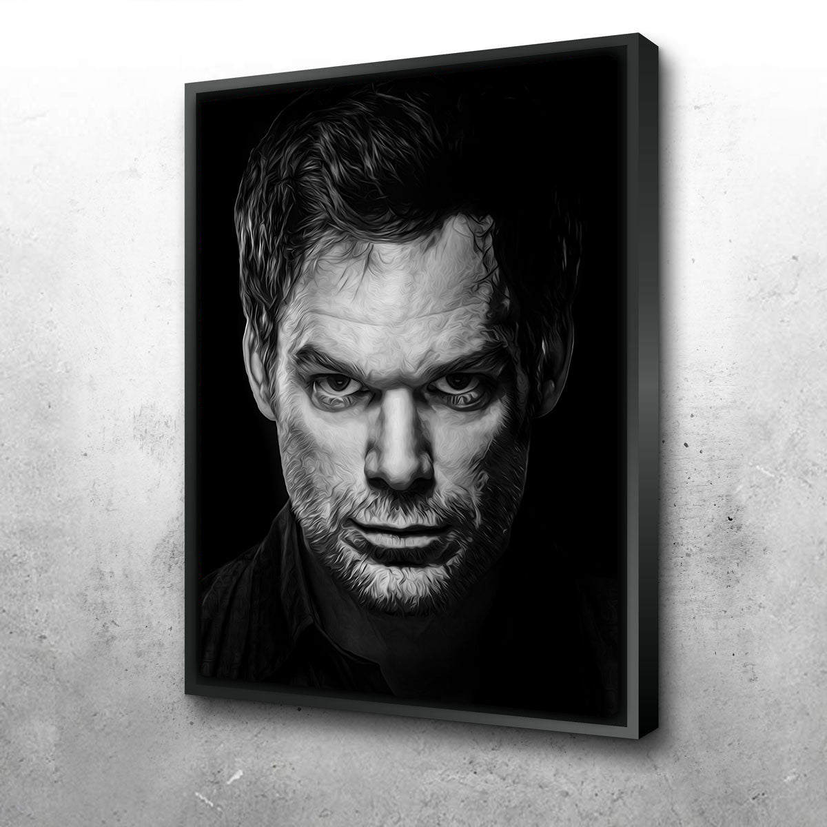 Stunning Portrait Dexter Wall Art by George Sorin