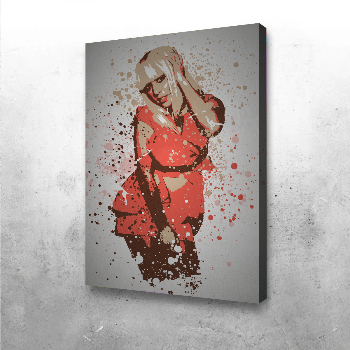 Stunning Poker Face Wall Art for Home Decor