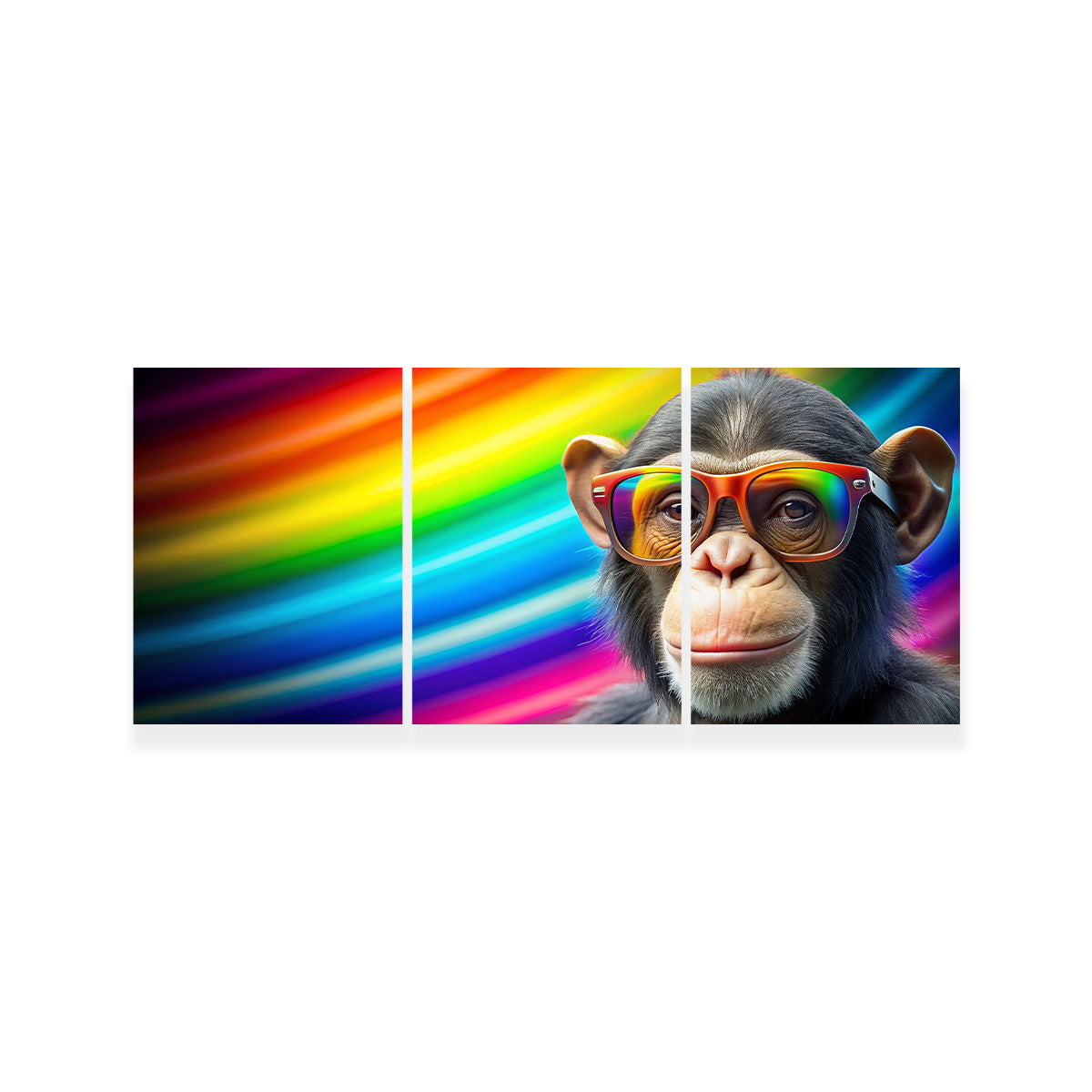 Vibrant Monkey Color Wall Art for Stunning Home Decor