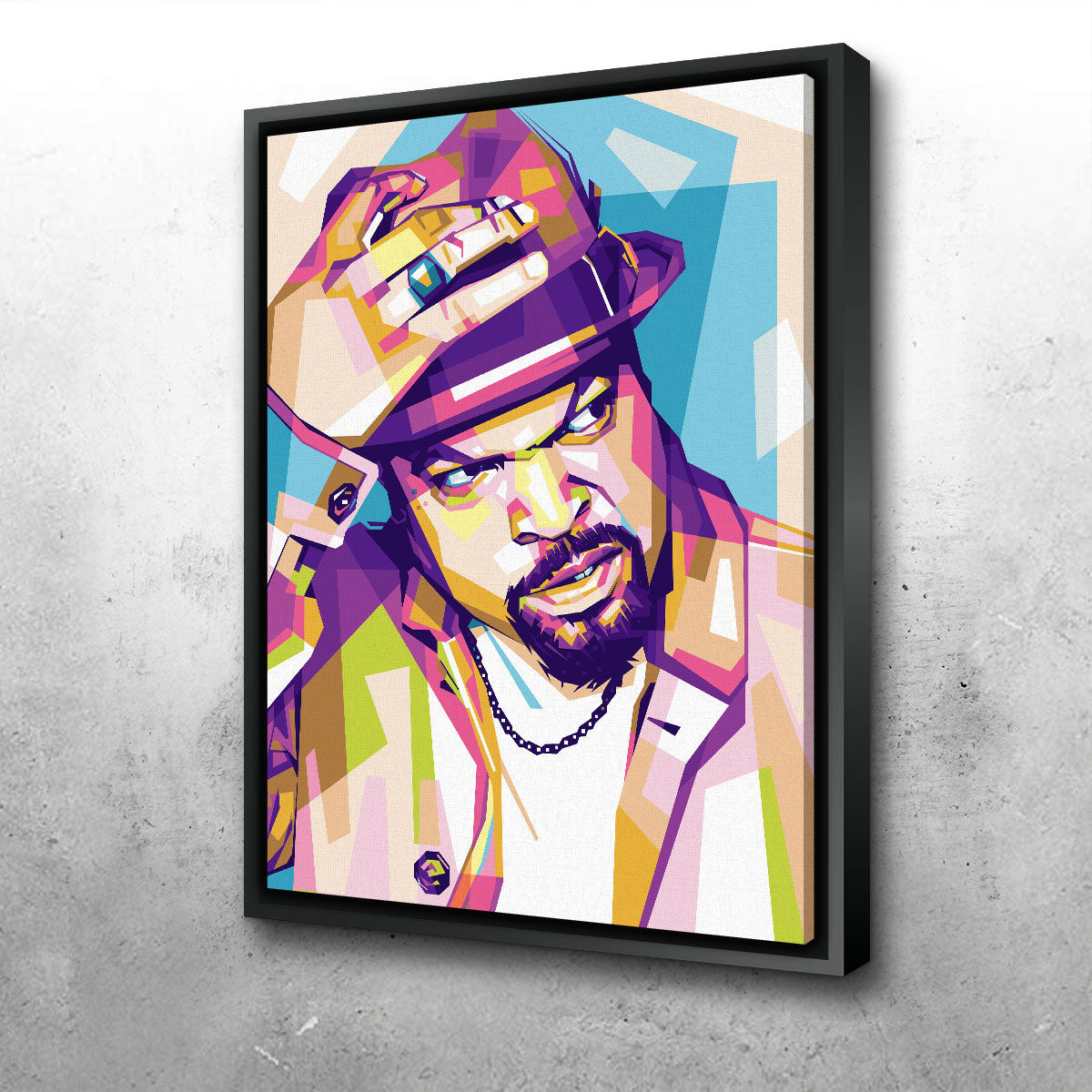 Hey Dude! Stunning Ice Cube Wall Art by Ralph & Laura Design