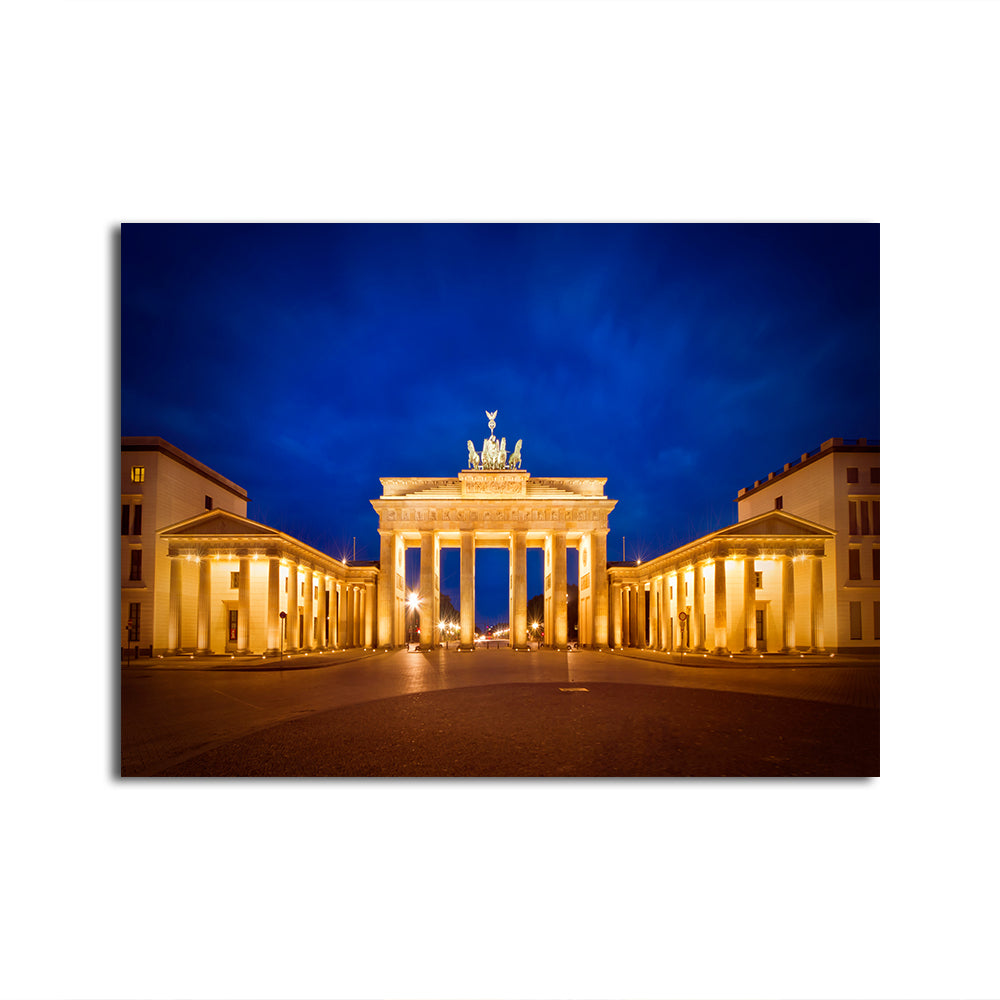 Exquisite Berlin Brandenburg Gate Wall Art by Melanie Viola
