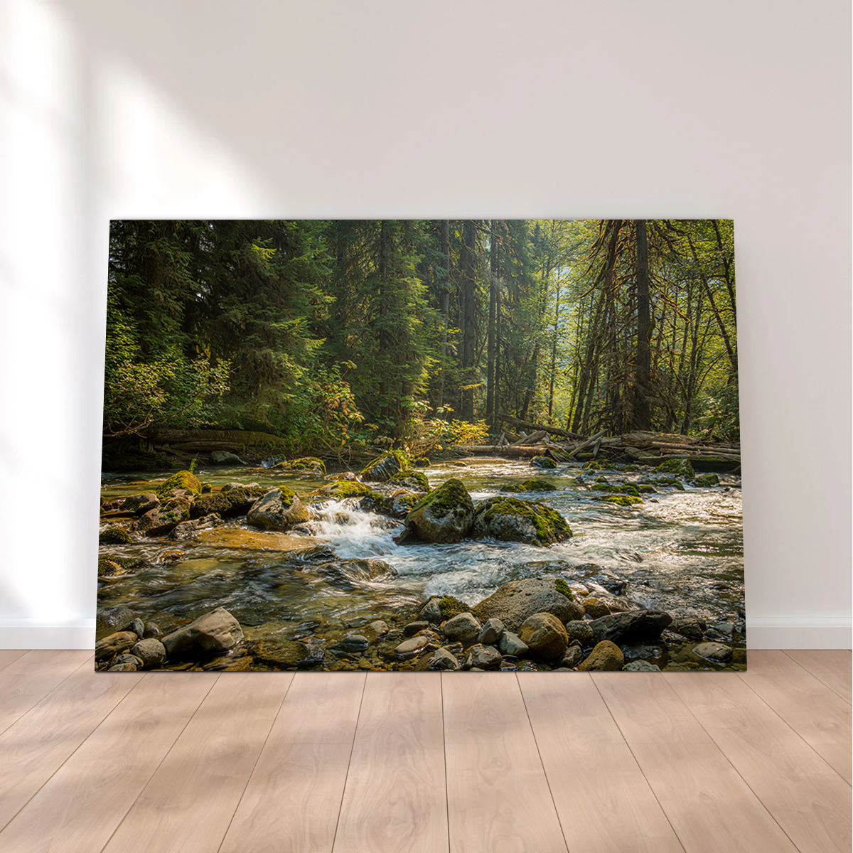 Stunning Cascade River Wall Art by Kyle Sherry