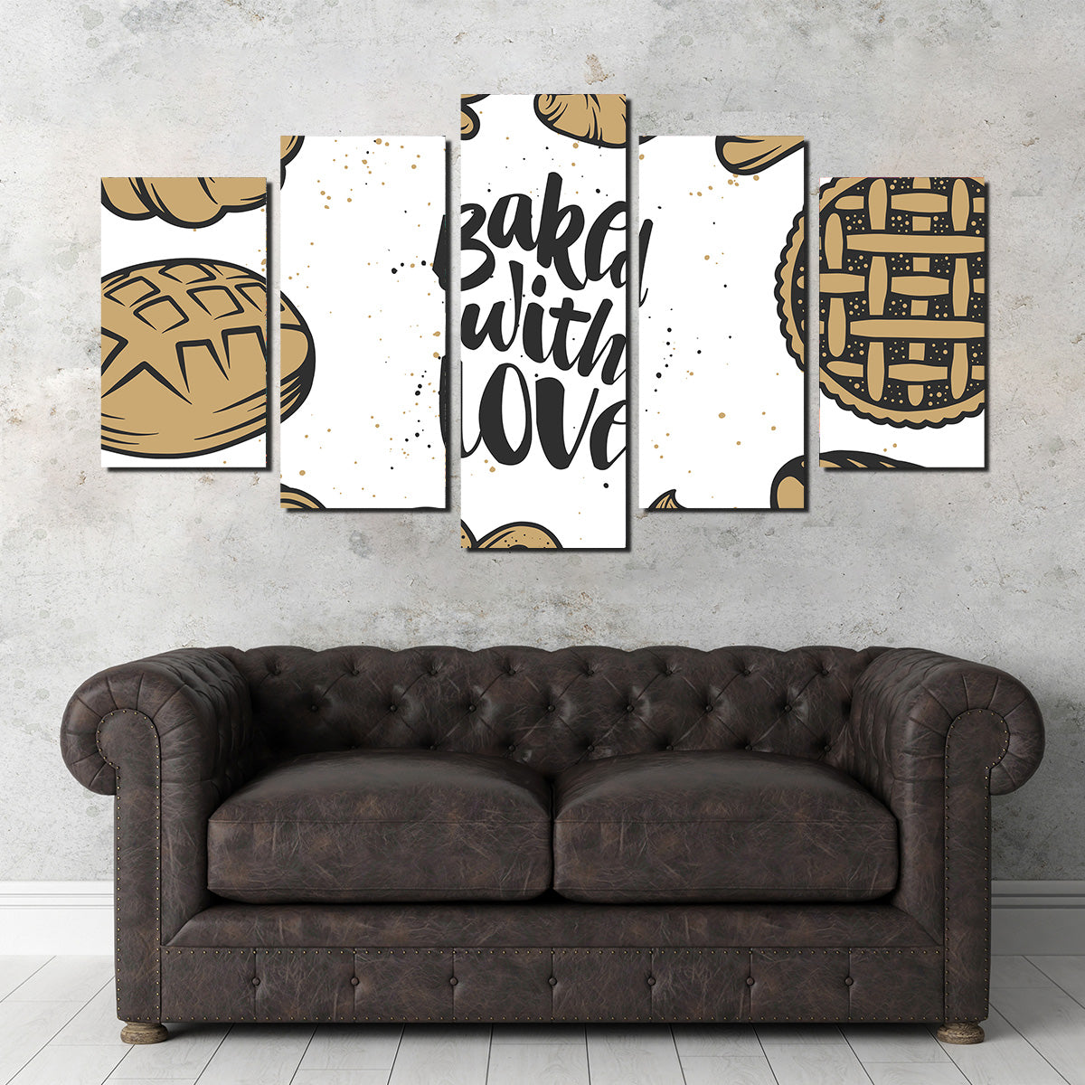 Exquisitely Baked With Love Wall Art for Home Decor