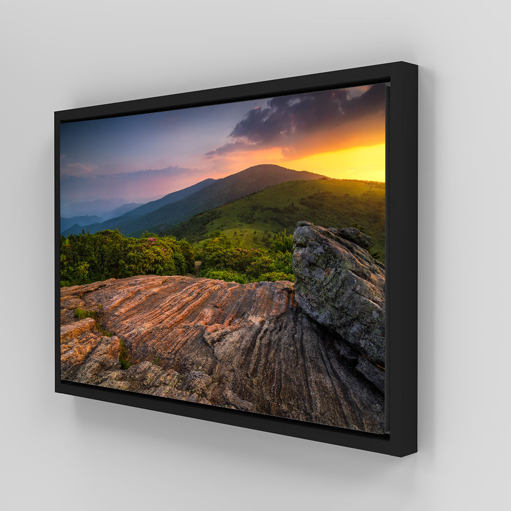 Stunning Appalachian Trail Roan Mountain State Park Wall Art for Your Home Decor