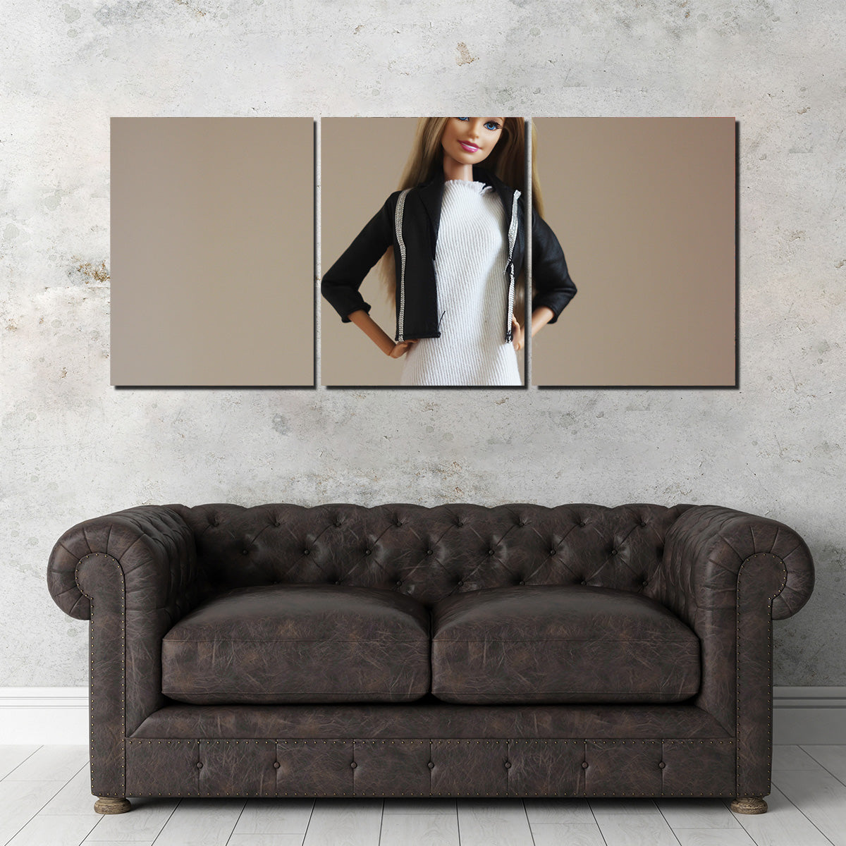 Barbie Casual - Premium Handmade Canvas Prints