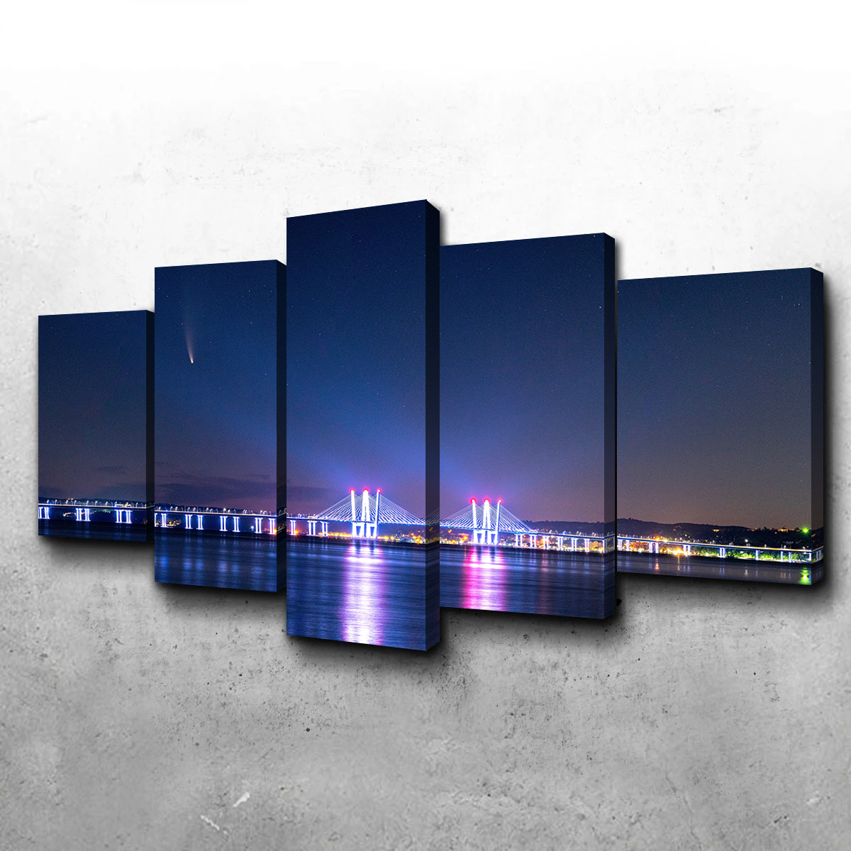 Stunning Neowise Panoramic Wall Art by Dennis Maida