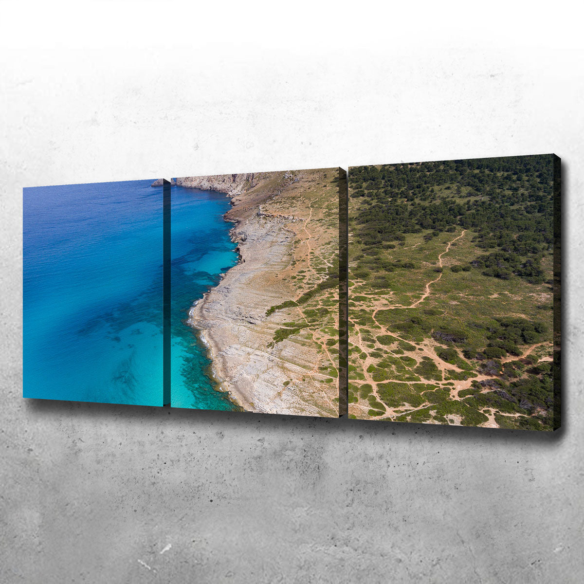 Exquisite Hill and Sea Wall Art by Karolis Janulis