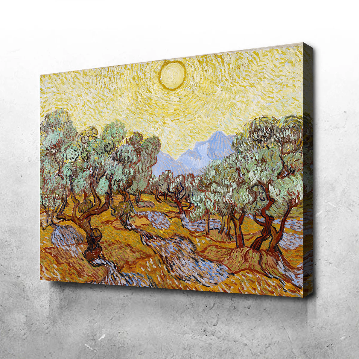 Stunning Olive Trees Wall Art by Vincent van Gogh